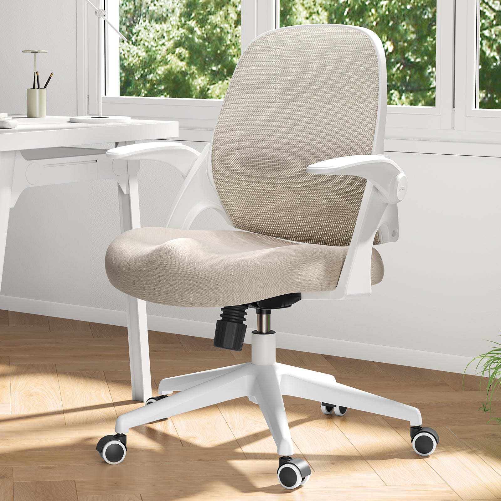 HBADA Penguin-inspired Office Chair-J1 gray slightly left
