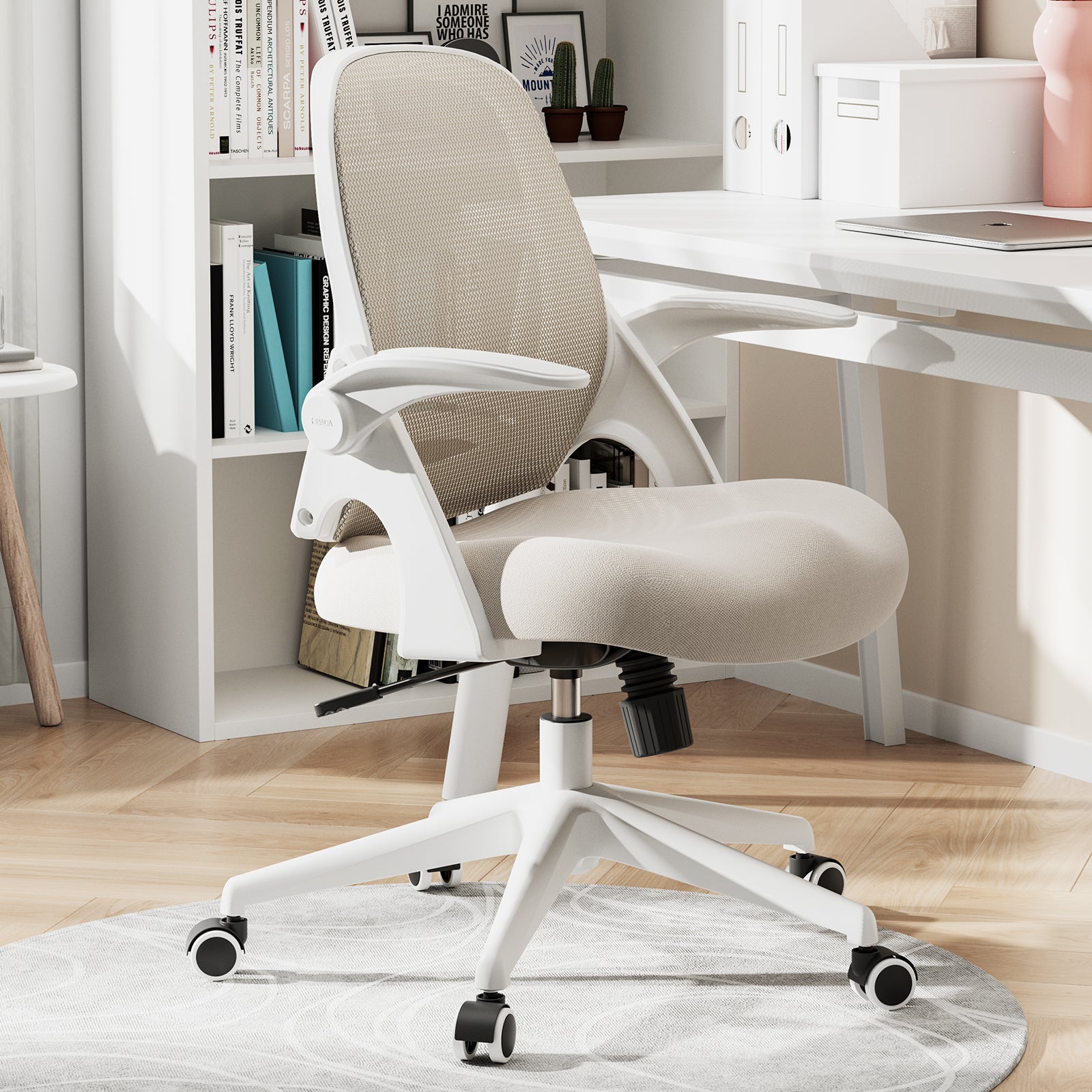 HBADA Penguin-inspired Office Chair-J1 gray in room