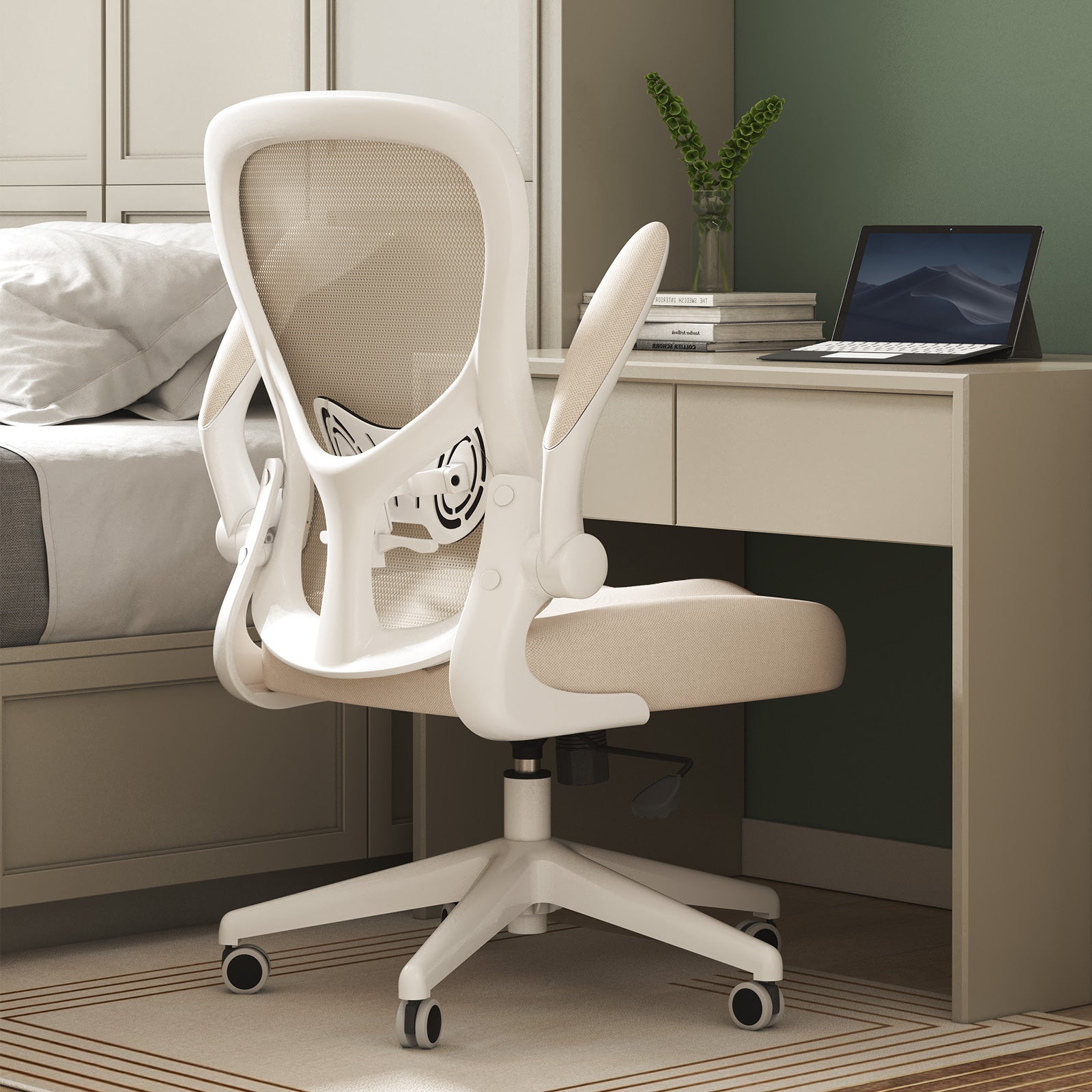 HBADA J3 Ergonomic Desk Chair for Home office with Lumbar Support