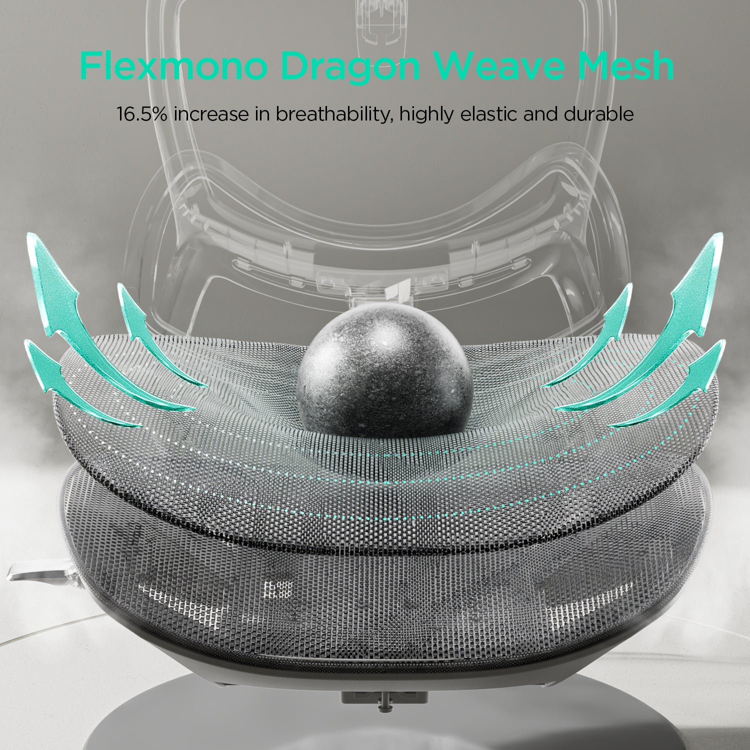 Hbada E2 Pro Ergonomic Office Chair white mesh