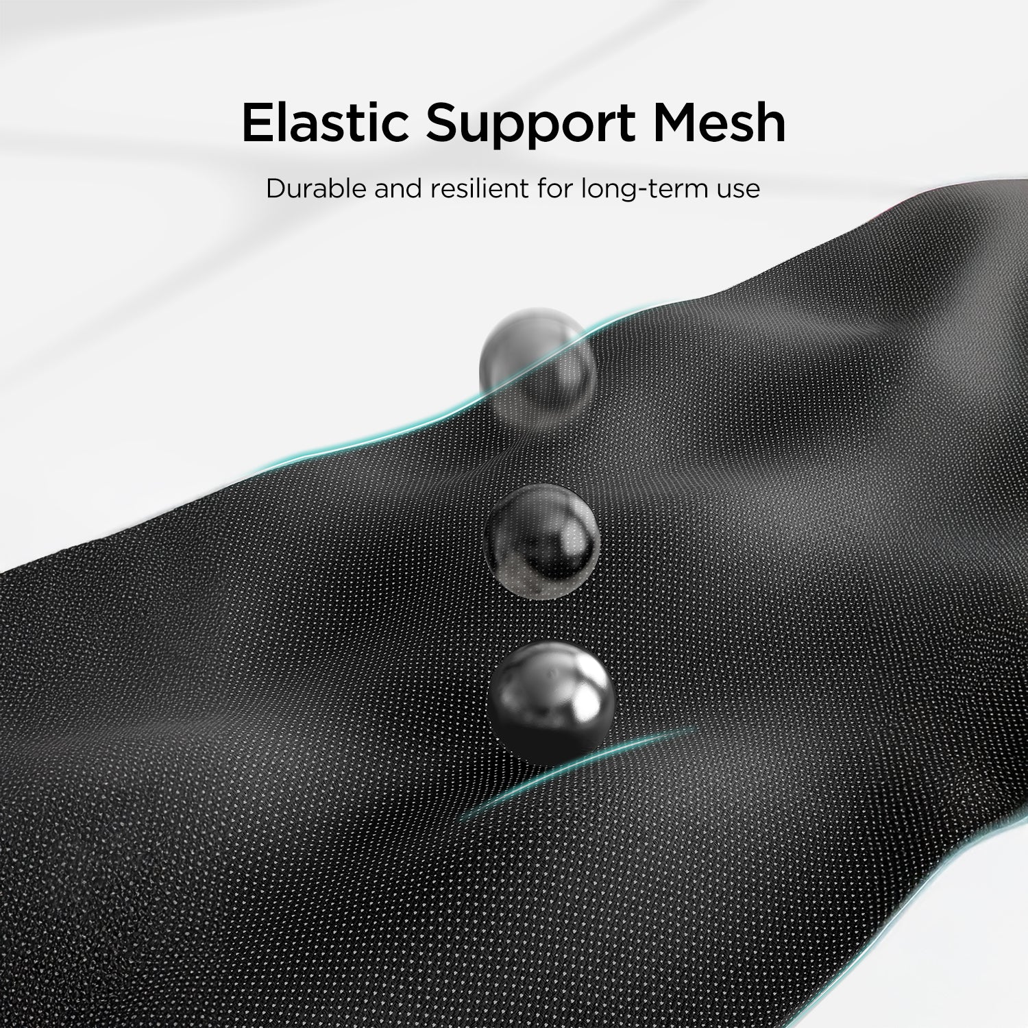 Hbada P1 Ergonomic Office Chair black elastic support mesh