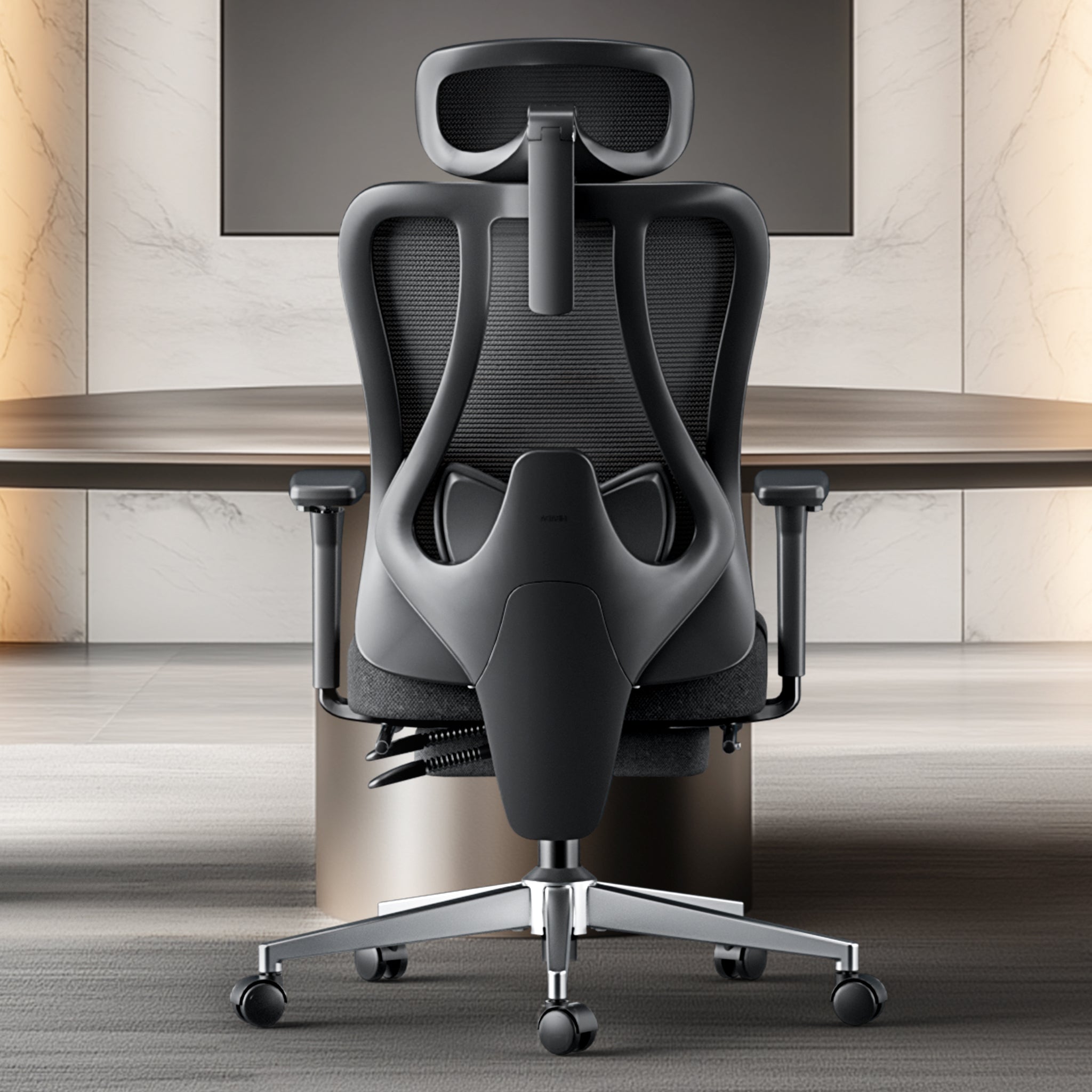 HBADA P3 Ergonomic Office Chair, Desk Chair with Footrest