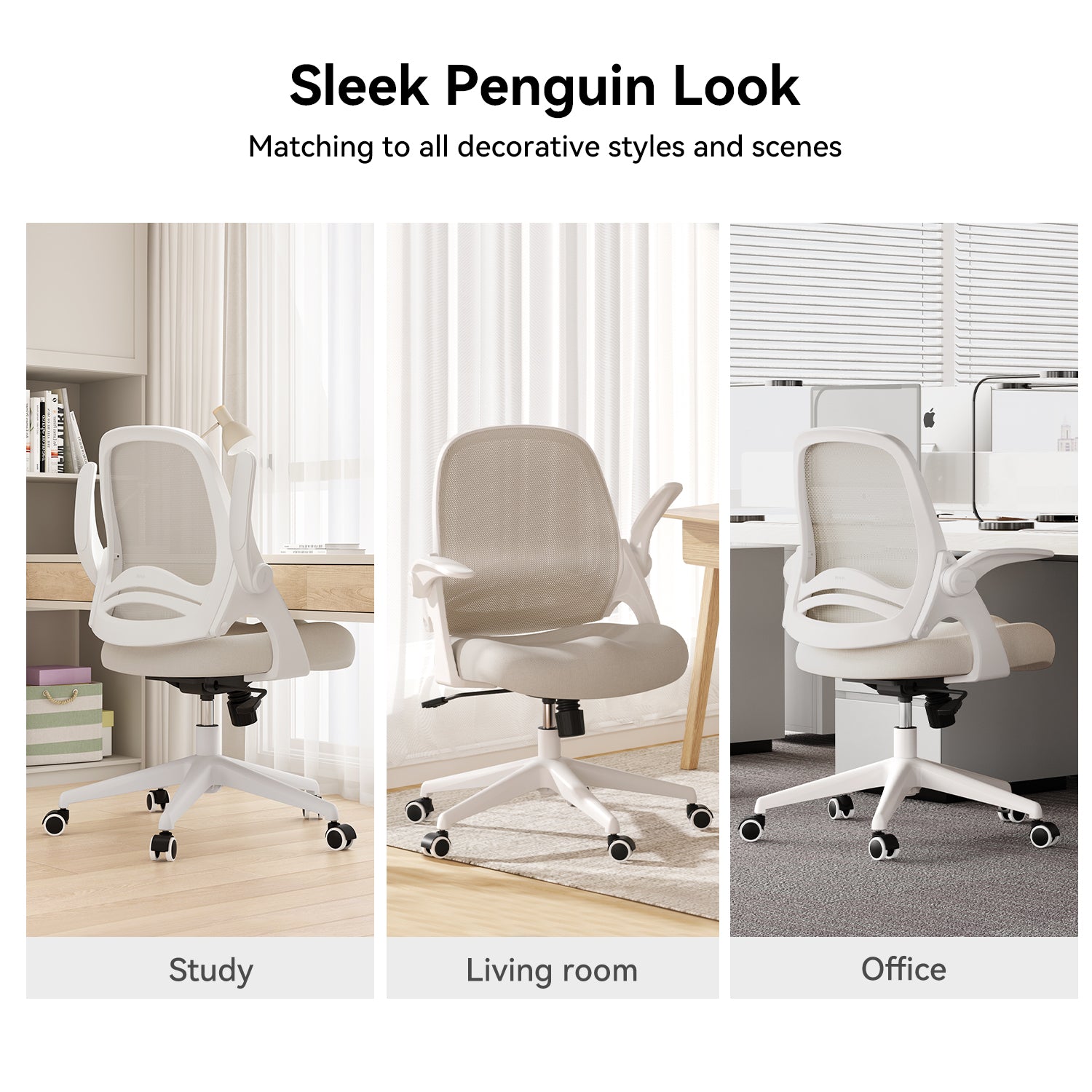HBADA Penguin-inspired Office Chair-J1
