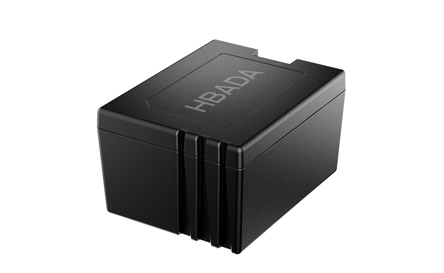 HBADA extra battery in its black case