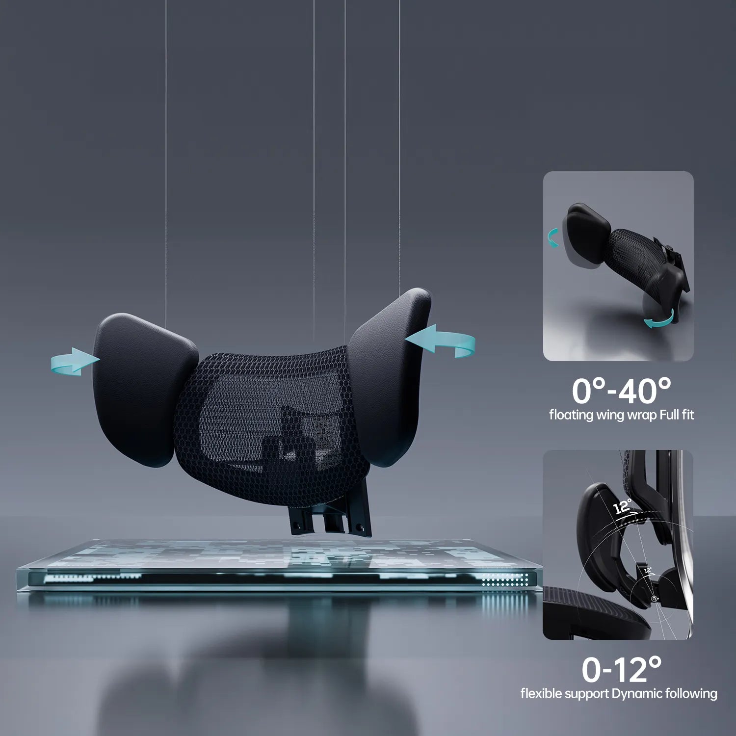 HBADA E3 Ultra Ergonomic Office Chair Futuristic(with Footrest)