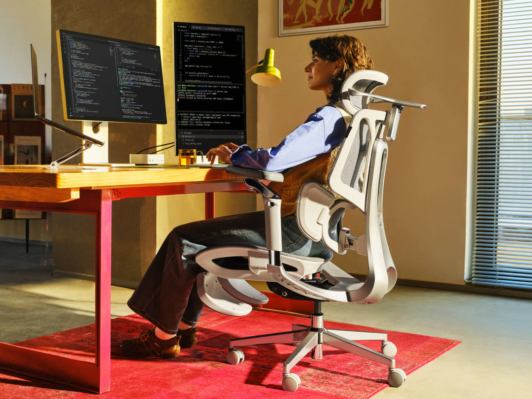 HBADA E3 Pro Ergonomic Office Chair 2026 Edition (With Footrest)